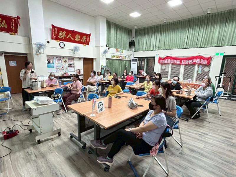講師說明拍照須注意細節