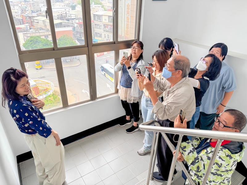 教學窗光拍攝後實際拍攝