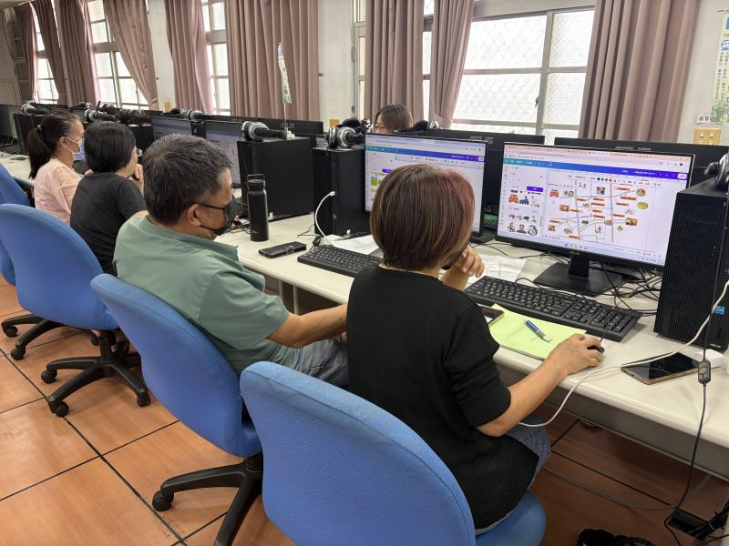 美食地圖設計融入AI教學