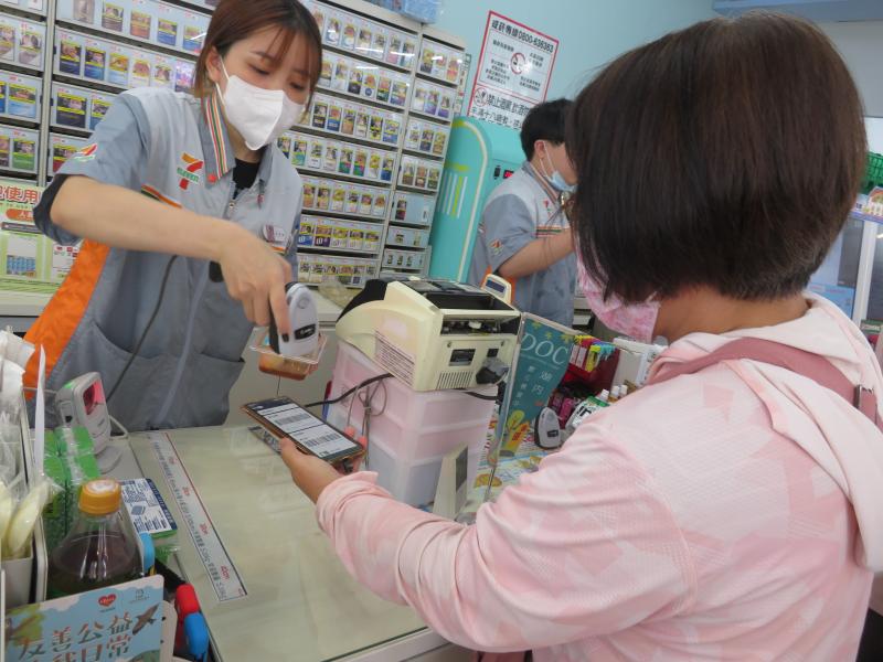 實際到便利商店去購物