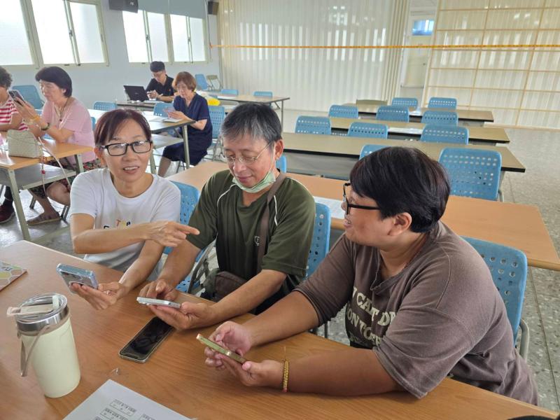 也讓學員體驗AI在文化保存與數位創作上的實際應用