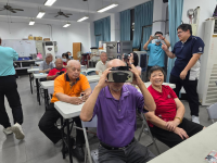 草屯DOC創新科技導入360導覽應用，銀髮長輩快樂學習收穫滿滿
