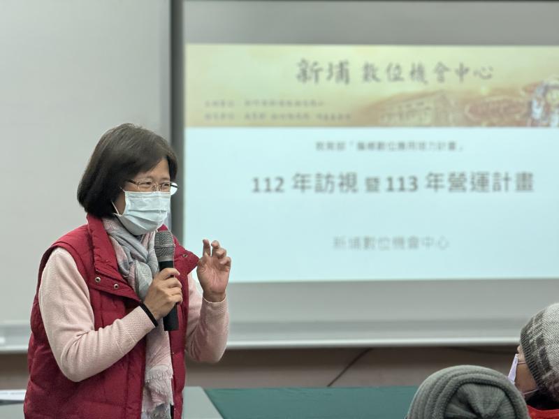 校長勉勵學員學習永遠不嫌晚