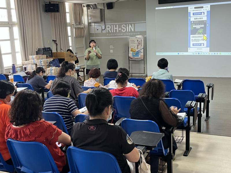 輔導員分享災害零時差ＡＰＰ應用