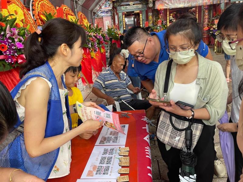旗山DOC攜手旗山天后宮  慶祝金虎爺聖誕暨數位教學