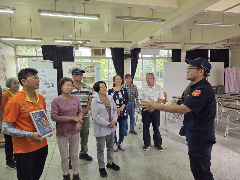 同時也跟大家宣導數位安全及防詐意識，讓大家在網路世界能更安心。