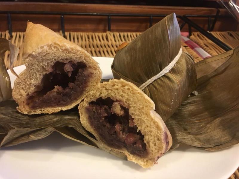 粽子麵包內餡,香甜又好吃