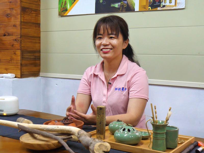 陳季微述說她的創業故事