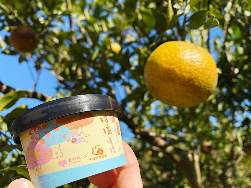 柑橘優格冰淇淋