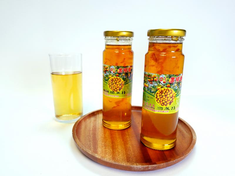 金桔膏不含防腐劑、開瓶後需冷藏，通過374項農藥 0 檢出。