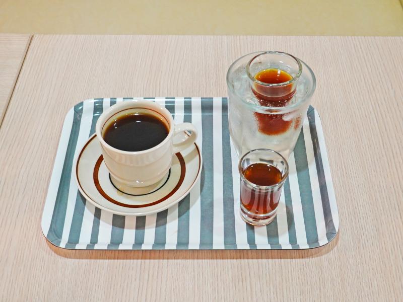 三種不同溫度的咖啡，可以喝出不同層次風味。