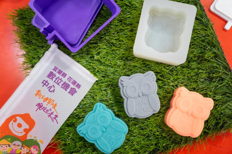 萬榮3D創新開發成果－貓頭鷹香皂模具