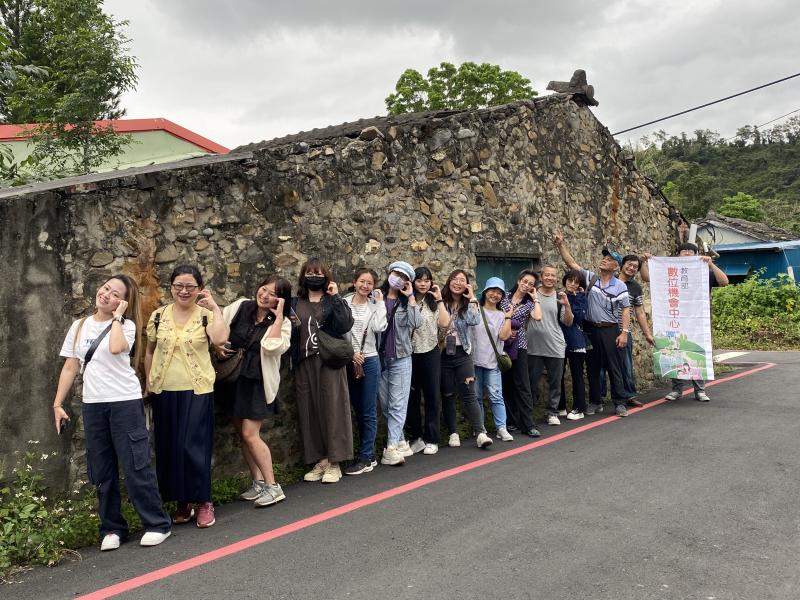 數位賦能農村小旅行，每個景點都值得留念來張趣味合照