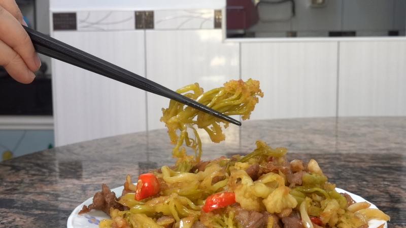 花椰菜乾料理成品