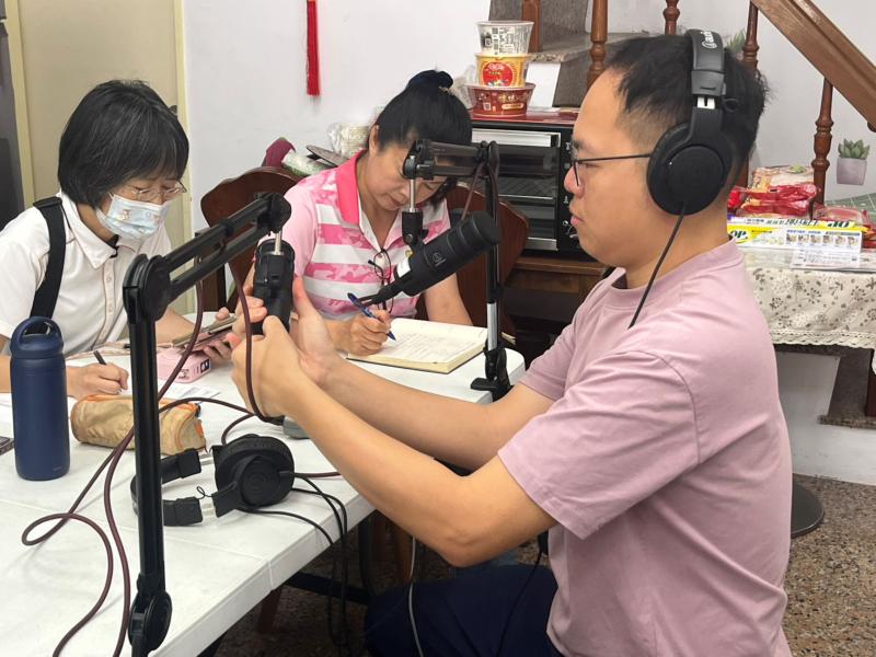 114年笑談大蒲Podcast錄製現場