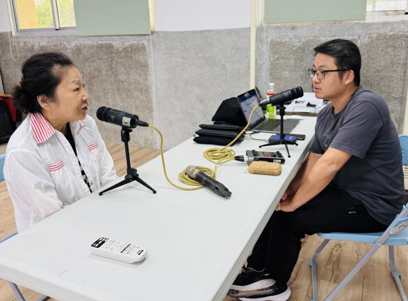 講師引導學員分享自己的生命故事