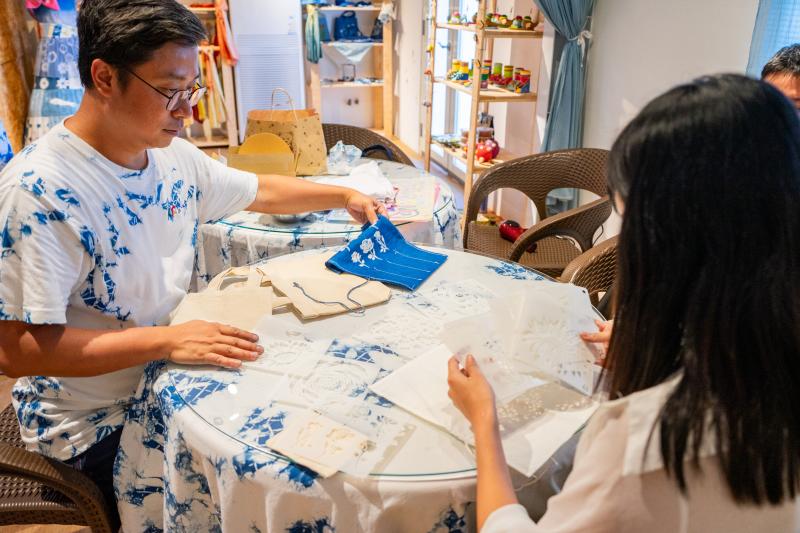 頭城玩染工坊操作型染模具