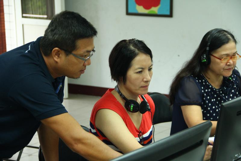 泰安婦幼中心楊主任也是數位中心的老學員囉！這些年都非常熱情認真的參與數位中心課程。