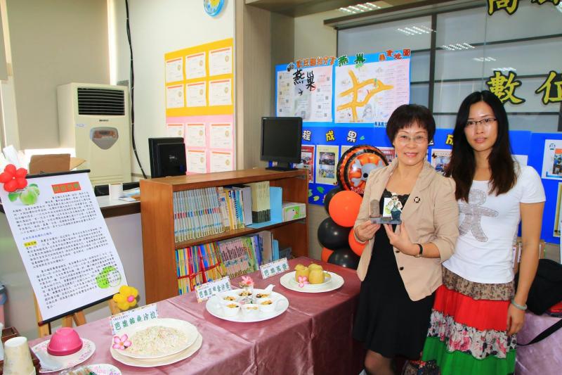 吳明輝大姊及奕奕媽咪支援訪視