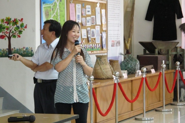 來自越南的新住民學員阮金燕。