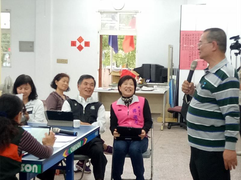 花蓮縣議員_游淑貞小姐_前來參加課程學習。