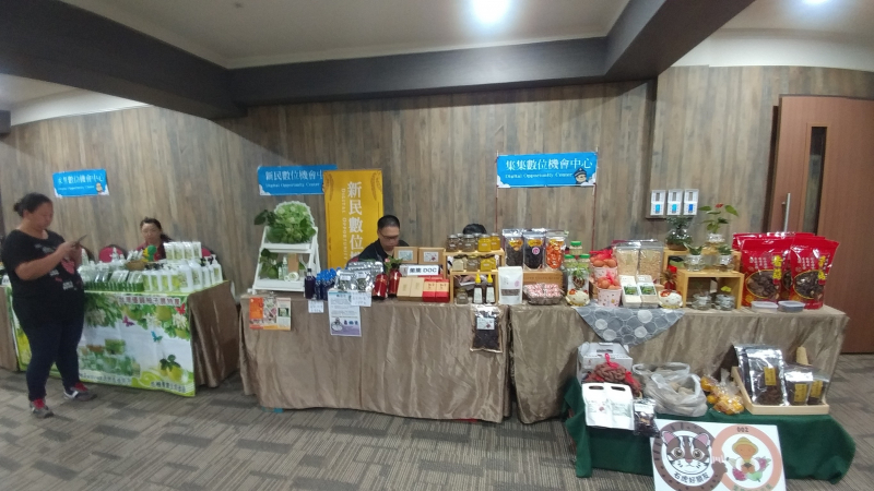 活動還邀請中投DOC店家小農展售農特商品