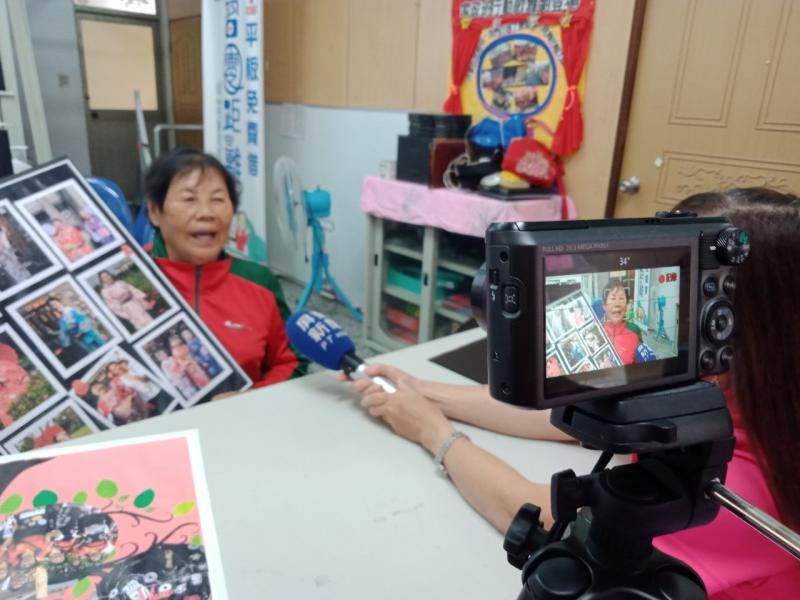 陳英美阿嬤分享她從來沒出過國、能在家鄉體驗穿日本和服的美好回憶