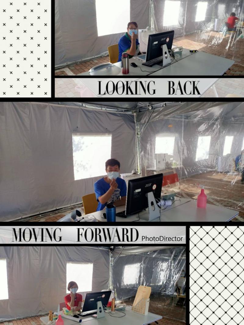 DOC提供電腦因應防疫辦公處接洽鄉民辦公使用