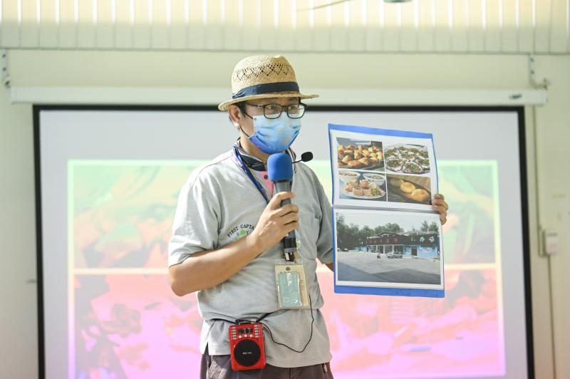 許火淞負責人分享慢食漁文化