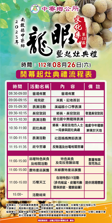 第十九屆龍眼文化季活動海報-2