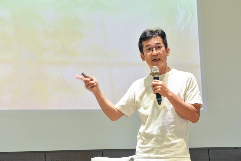 魏德聖導演講述《台灣三部曲》。