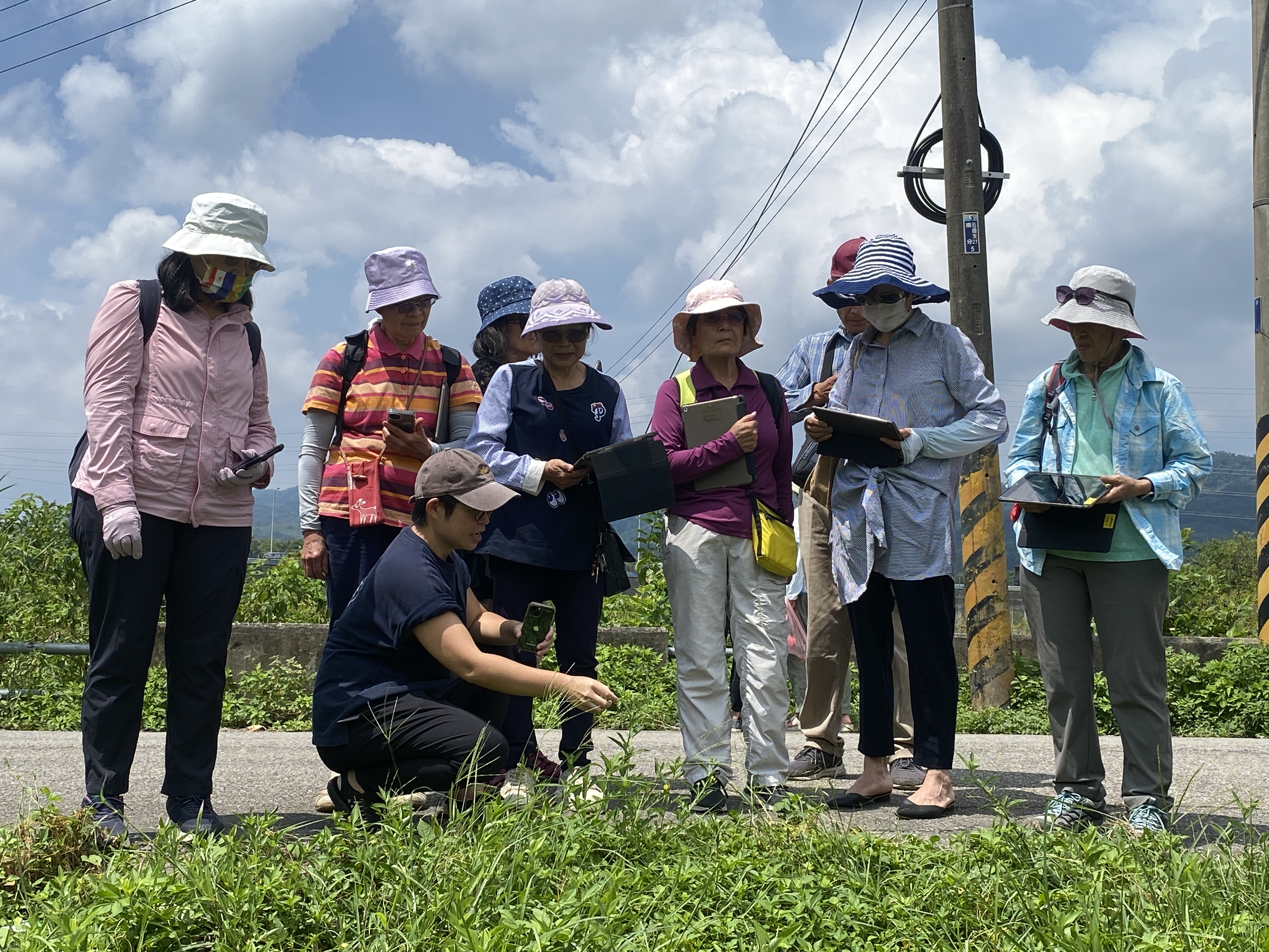 拍攝地點 : 公館石墻村
除了認識植物當興趣，也可以成為公民科學家，幫社區的生物進行建檔記錄，一起戶外共學