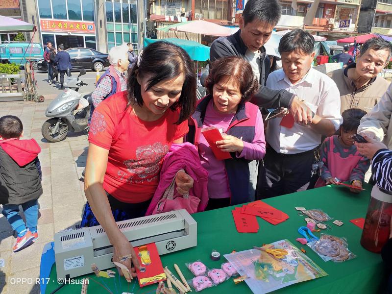 甲仙過好年紅包袋燙金熱轉印體驗活動