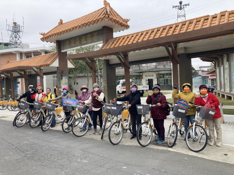 學員成功借到腳踏車