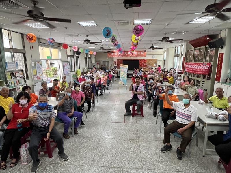 活動結束全體合影。