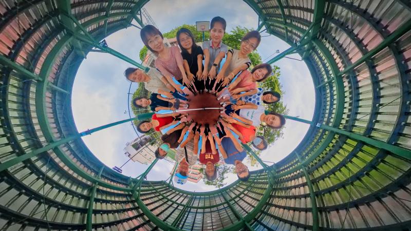 第一次學會360相機拍出最特別的創意視角