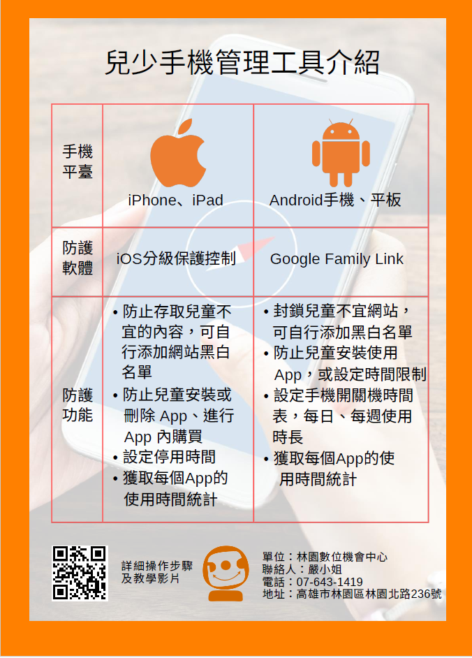 手機防護管理工具的推廣文宣