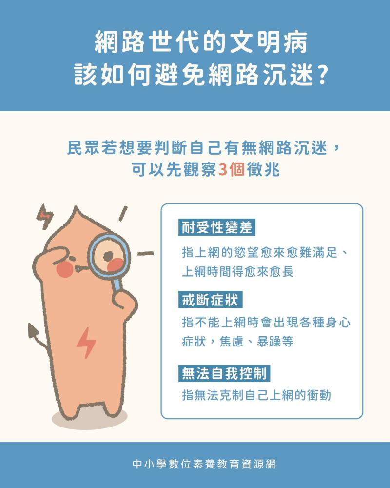 如何避免沉迷於網路DM。