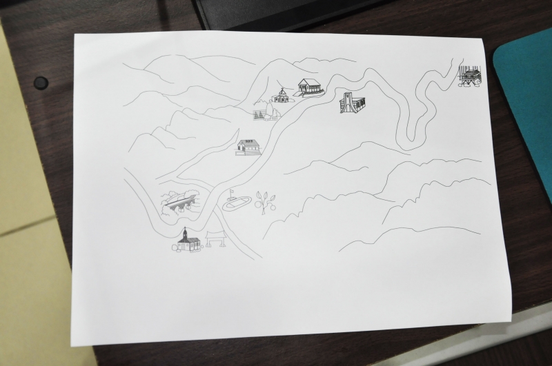 馬武督文化地圖線稿