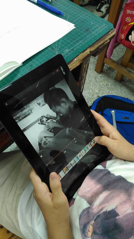 瑞穗數位機會中心實用APP課程，學員練習操作畫面