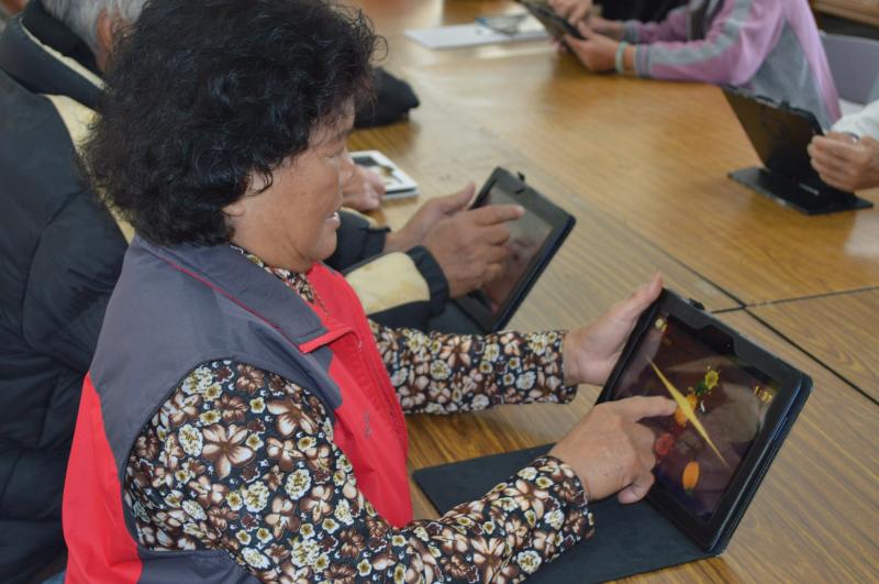 學員玩的不亦樂乎