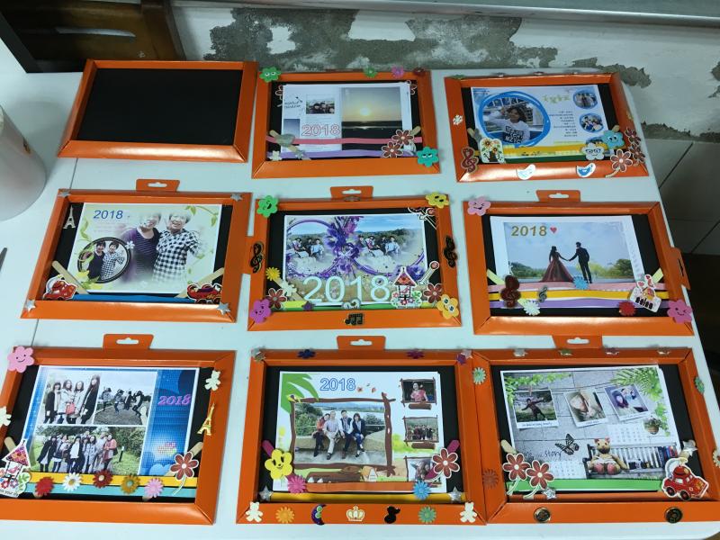 學員完成美麗的作品