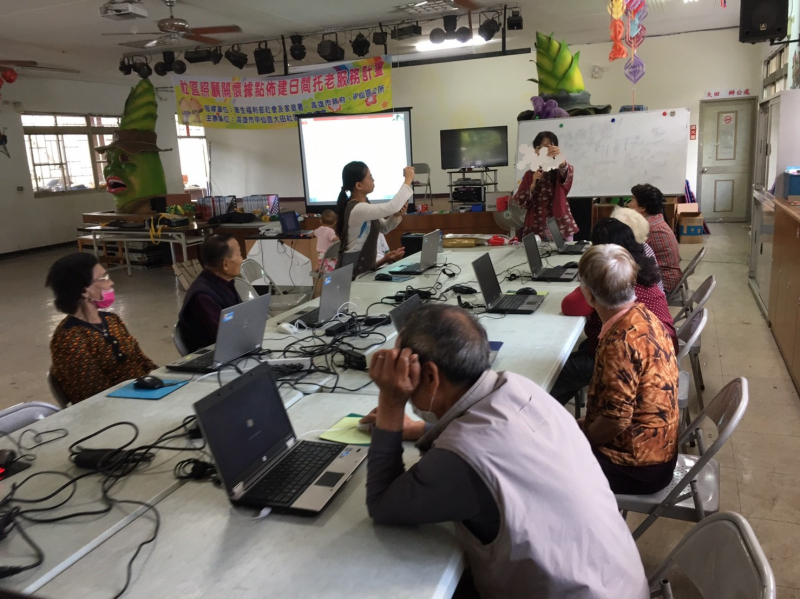 學員上課練習情形