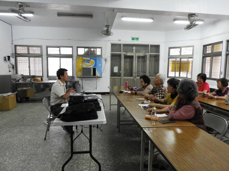 學員實際操作的旗況