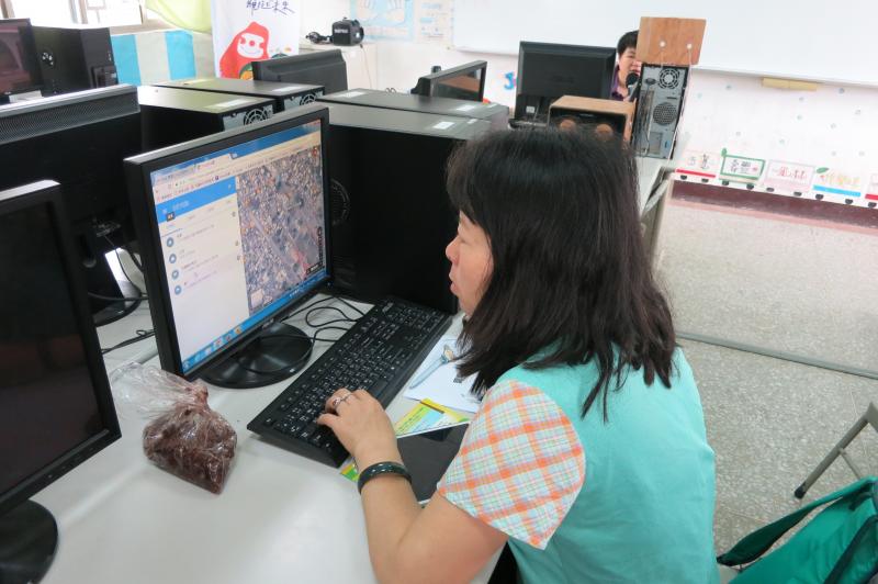 學員實作標點規劃，網羅周遭的旅遊景點