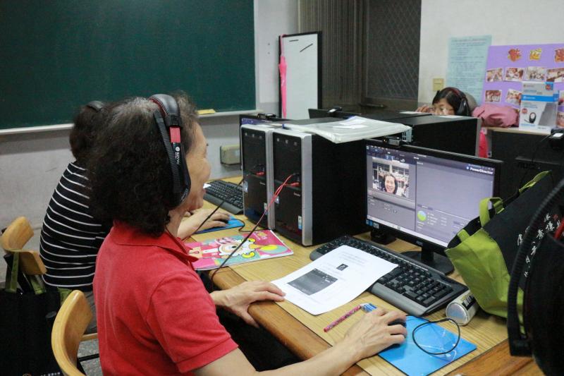 老師教大家用威力導演錄音