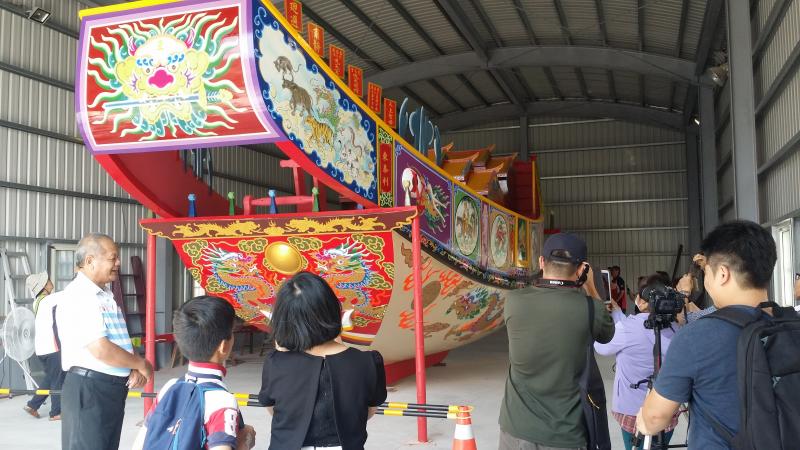 學員實際外拍王船文化