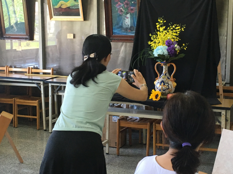 實機操作，構圖練習