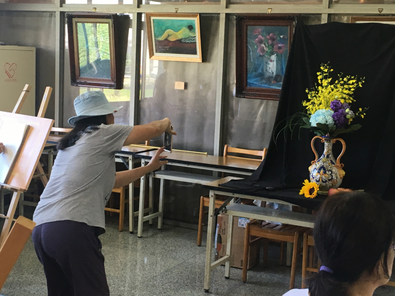 實機操作，尋找光線