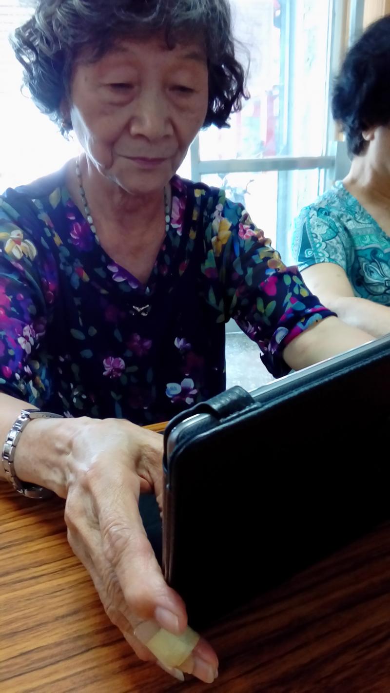 學員實際練習